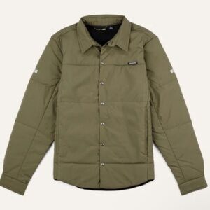 Truewerk Men’s Olive Flack Shacket Small
